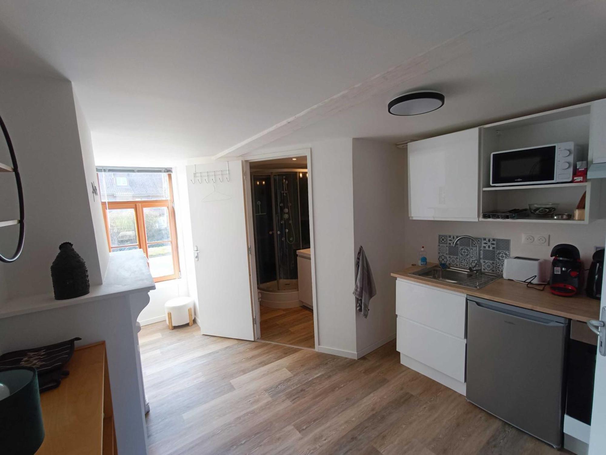 Au Nid Douillet Apartment Saint-Jans-Cappel ภายนอก รูปภาพ